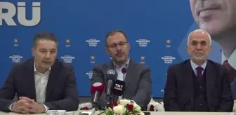 Bakan Kasapoğlu: 'Türkiye, bir yüzyılın eşiğinde. Bu süreç içinde her zamanki gibi beraber, bir ve diri olarak çalışmamız gerekiyor'