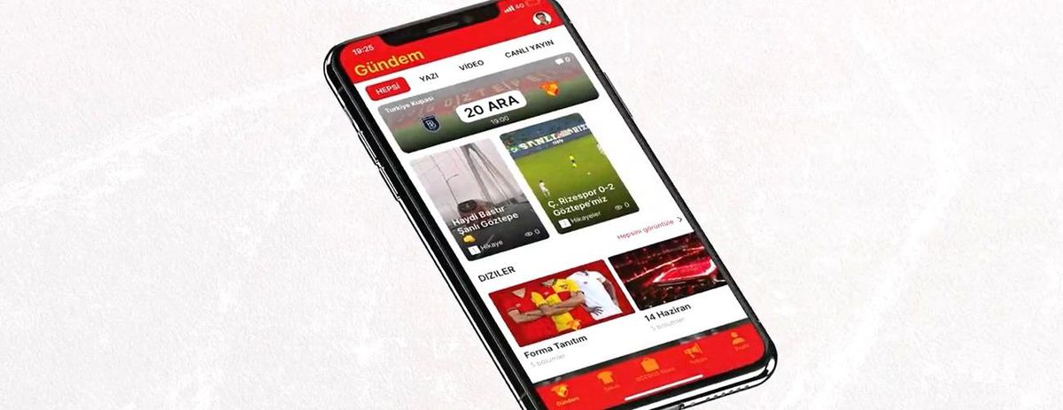 Göztepe, mobil uygulamasını yeniledi