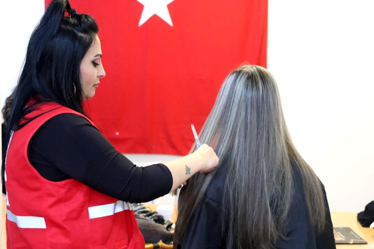 Kars\'ta kadın mahkumların kişisel bakımı yapıldı
