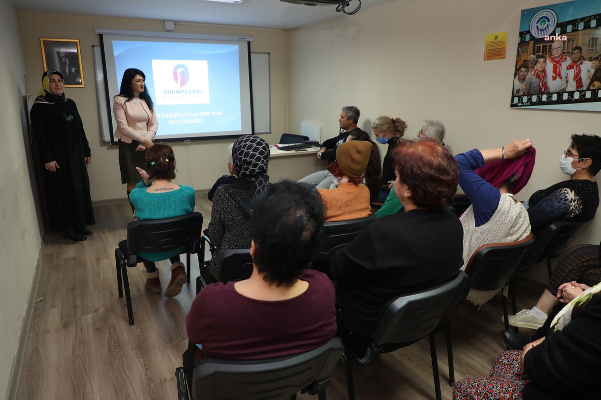 Odunpazarı Belediyesi\'nin Kadınlara Yönelik İklim Değişikliği Seminerleri Sürüyor