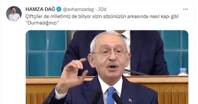 AK Partili isim CHP'nin 3 yıl önceki traktör vaadini hatırlattı! Paylaşıma düştüğü not bomba