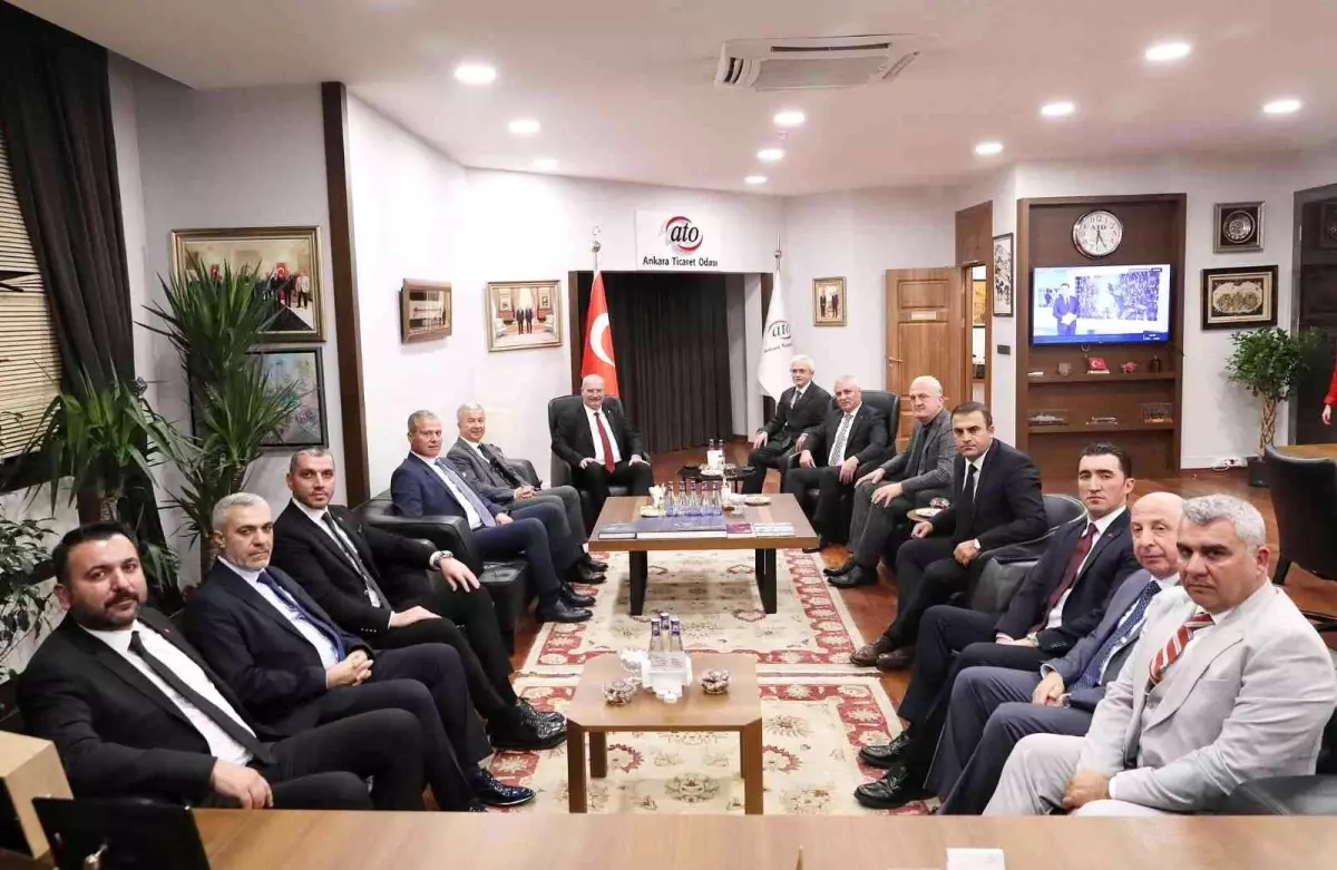 ALTSO Heyeti Ankara\'da temaslarını sürdürüyor