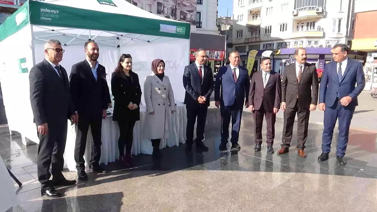 Bağımlılıkla mücadele ve KADES uygulaması standı açıldı