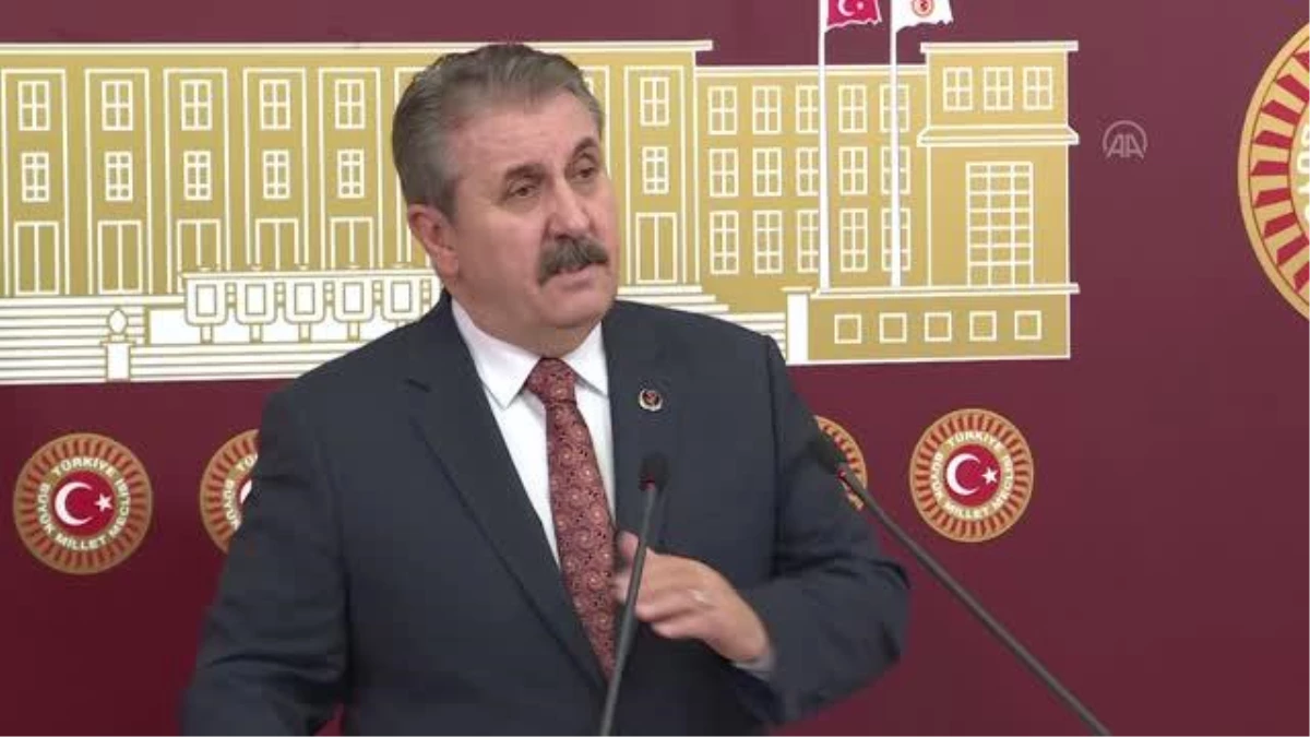 Destici: "HDP bir an önce kapatılmalı, bütçeden bu siyasi parti görünümlü terör örgütü şubesine pay verilmesinin önüne geçilmeli"