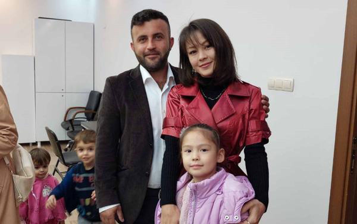 Gemide tanıştığı meslektaşıyla evlendi, Kazakistan\'dan Osmaniye\'ye gelin geldi