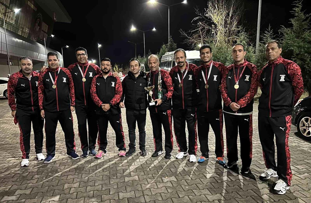 Mısır Hokey Milli takımı Muğla\'da hazırlık karşılaşmaları oynadı