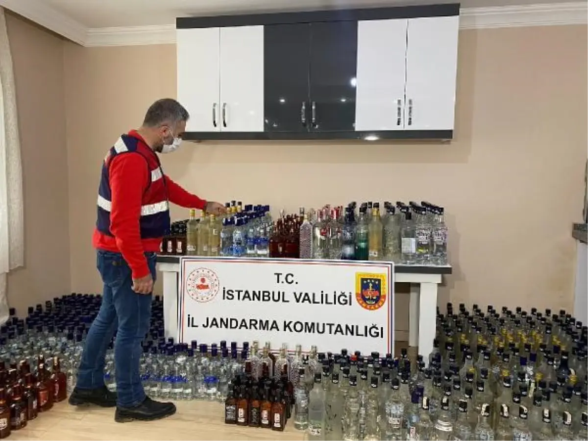 SİLİVRİ\'DE YILBAŞI ÖNCESİ SAHTE İÇKİ OPERASYONU