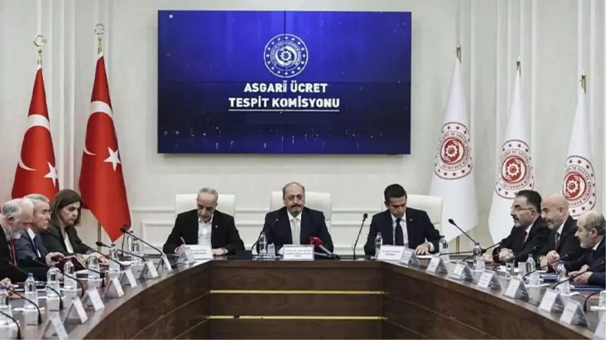 Asgari Ücret Tespit Komisyonunun 3. toplantısı sona erdi