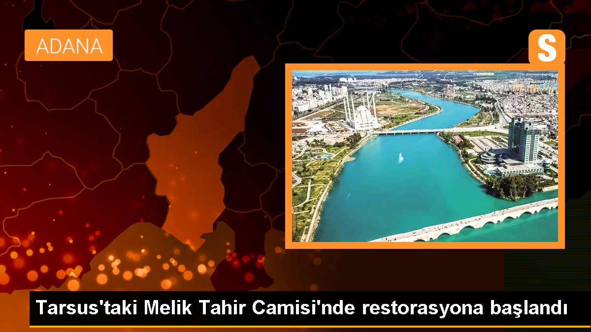 Tarsus\'taki Melik Tahir Camisi\'nde restorasyona başlandı