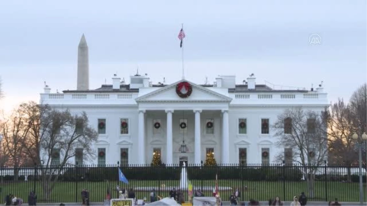 (TIME LAPSE) WASHİNGTON - Beyaz Saray\'da gün batımı