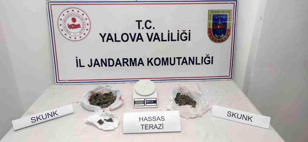 Yalova\'da uyuşturucu operasyonu: 2 gözaltı
