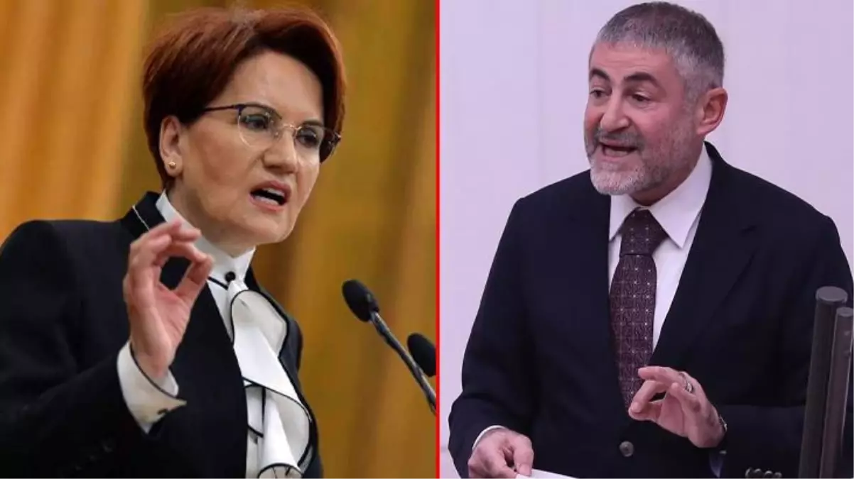 Bakan Nebati\'nin asgari ücret hakkındaki, "Dar gelirliye, fakir fukaraya vermek bereket getirir" sözlerine Akşener\'den sert tepki: Bu ne utanmazlıktır