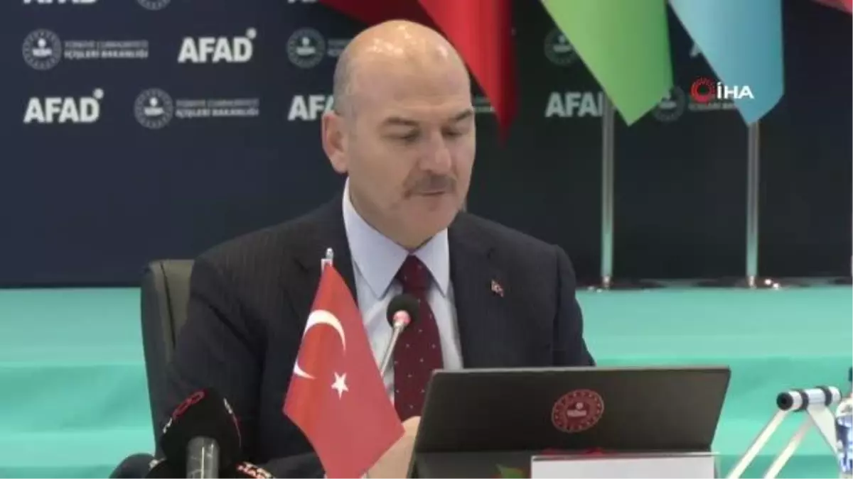 Bakan Soylu: "(Afet konusunda) Aynı bölgeyi paylaşan ülkeler arasındaki iş birliği giderek daha büyük önem kazanmaktadır"