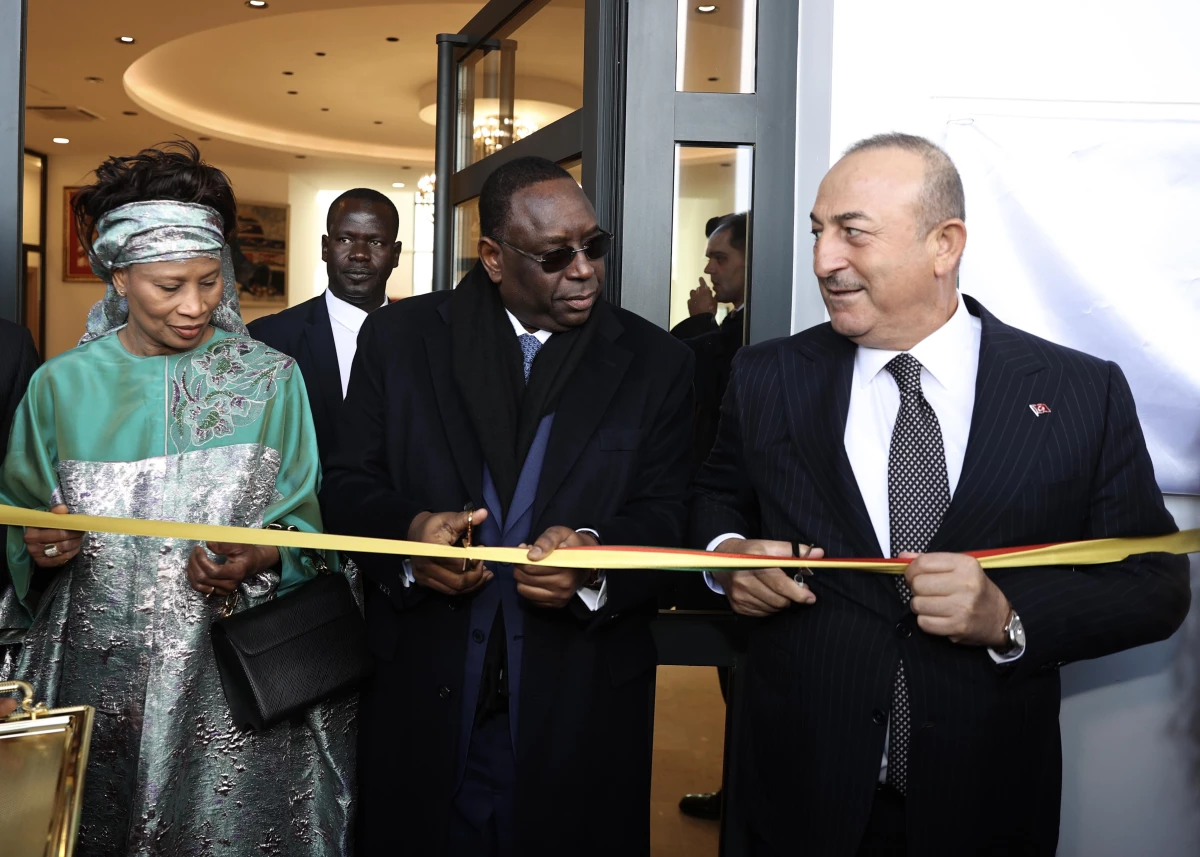 Çavuşoğlu, Senegal\'in Ankara\'daki yeni büyükelçilik binasının açılışına katıldı