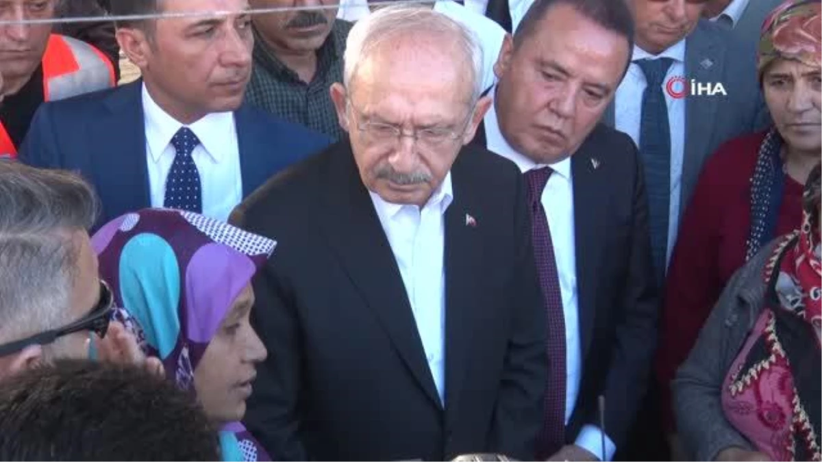 CHP Genel Başkanı Kılıçdaroğlu: "Bu felaketlerden ders alınması lazım"
