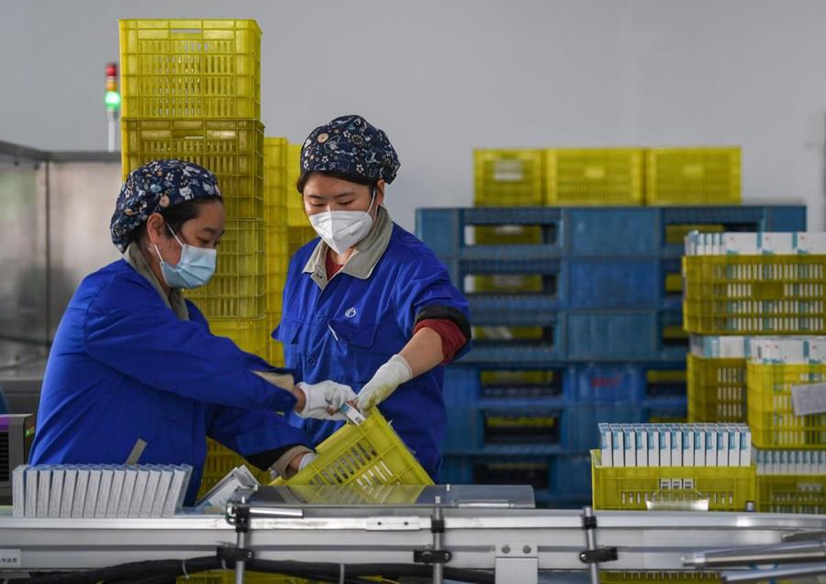 Çin Günde 60 Milyon Kovid-19 Antijen Test Kiti Üretiyor