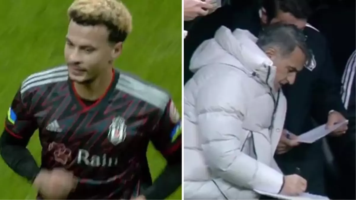 Beşiktaş, Şanlıurfaspor maçının ilk yarısında dağıldı! Fatura Dele Alli\'ye çıktı