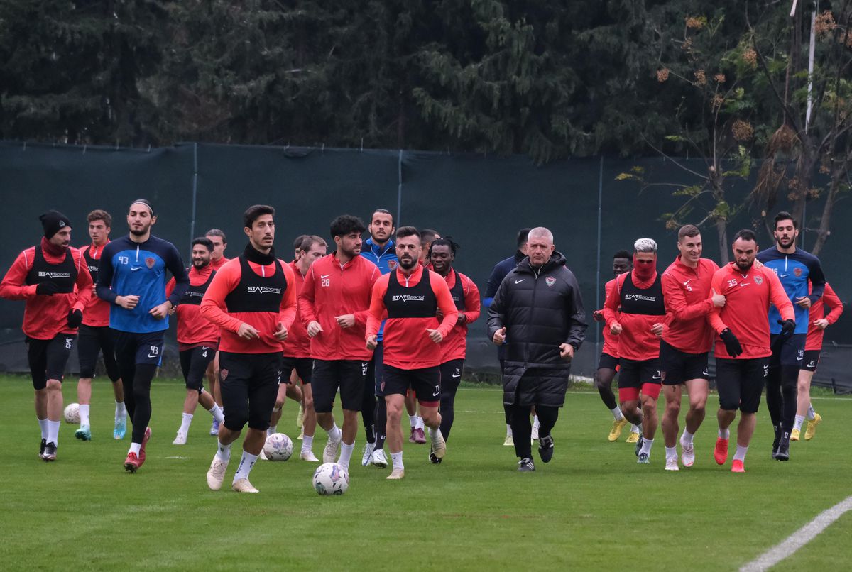 Hatayspor, Giresunspor maçının hazırlıklarına devam etti