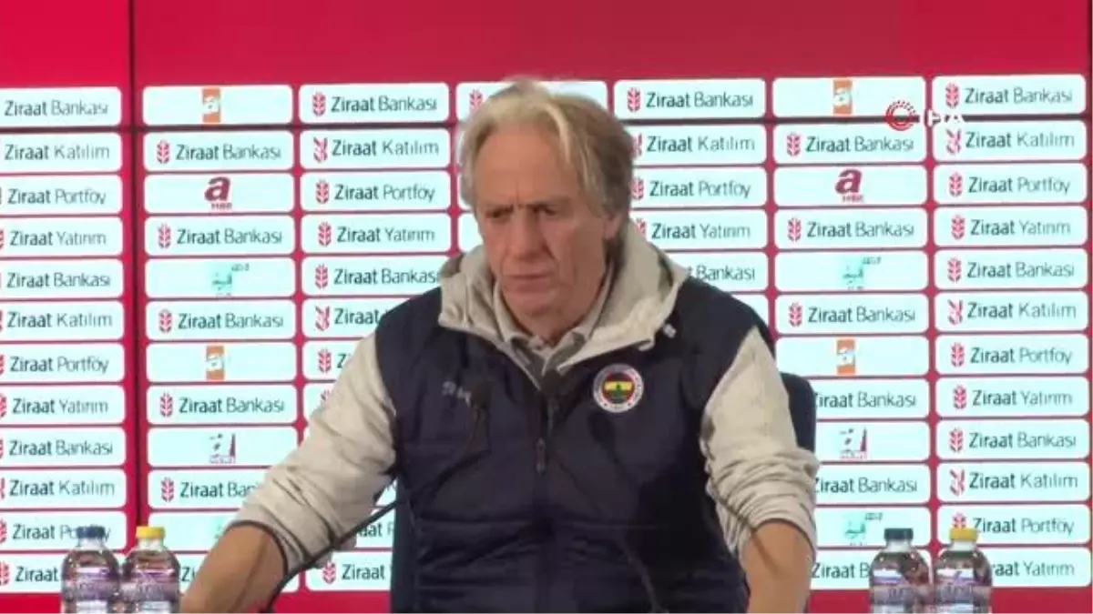 Jorge Jesus: 'Fiziksel ve teknik anlamda oyuncular çok iyi durumda'