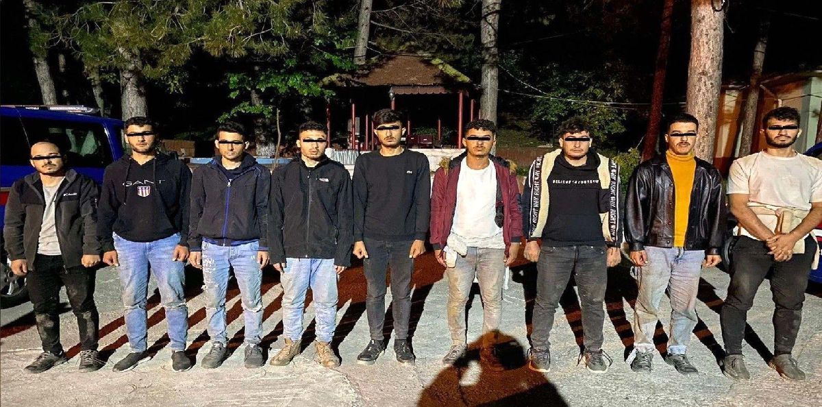 Kırklareli\'de 238 kaçak göçmen yakalandı