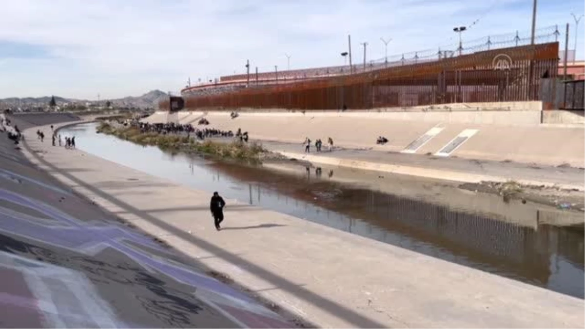 Meksika\'nın Ciudad Juarez kentindeki göçmenlerin bekleyişi sürüyor