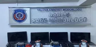 Yalova'da dernek binasından elektronik eşya çalan 2 kişi yakalandı