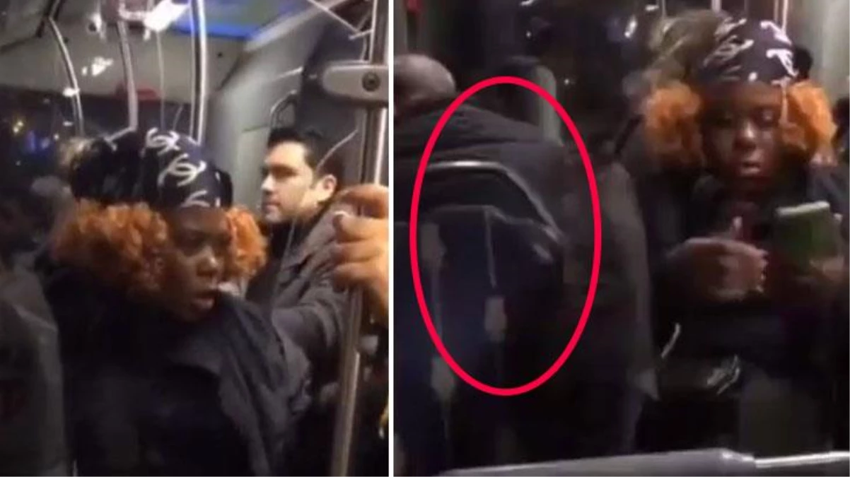 Afrikalı kadın, metrobüsü karıştırdı! Yan koltuğunun boş olma sebebini duyan diğer yolcular tepki gösterdi