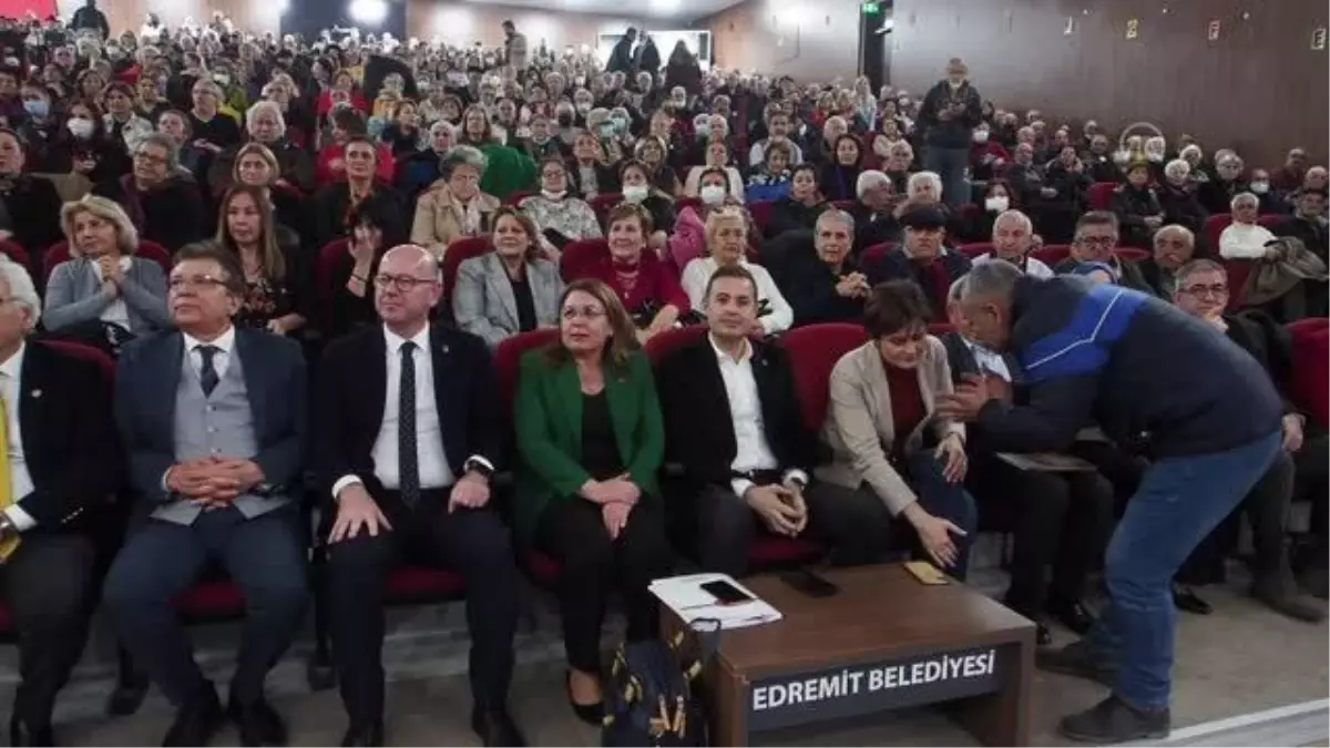 BALIKESİR - CHP Edremit Kadın Kolları "Benim Hakkım İnsan Hakları" söyleşisi düzenledi