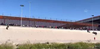 Meksika'nın Ciudad Juarez kentindeki göçmenlerin bekleyişi sürüyor