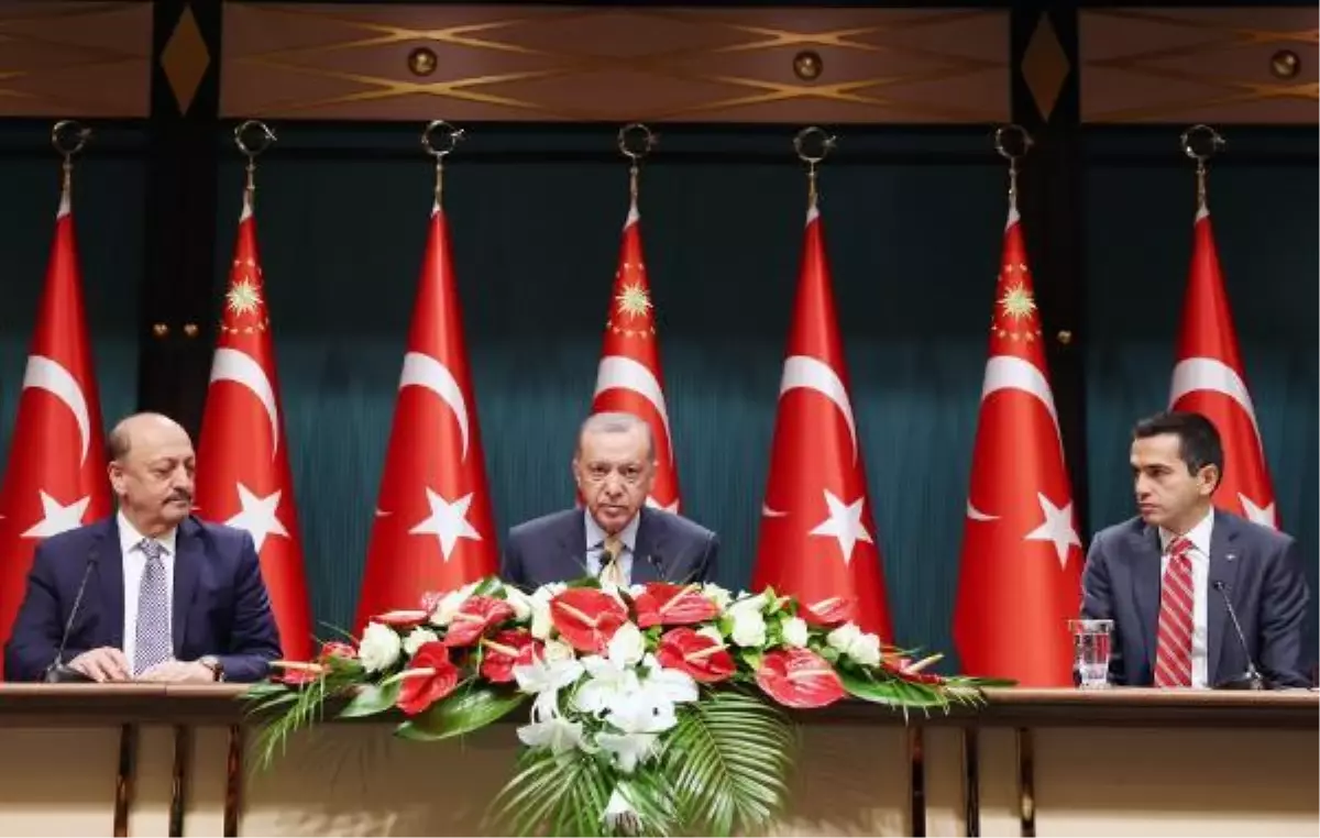 Cumhurbaşkanı Erdoğan yeni asgari ücreti açıkladı