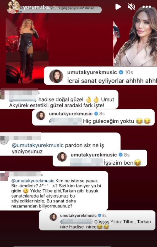 Hadise'nin dansına yorum yapan Umut Akyürek'ten ilginç çıkış! Takipçi neye uğradığını şaşırdı