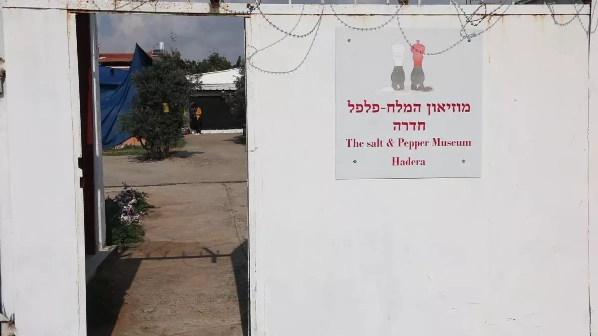 İsrail\'in Kuzeyindeki Tuz-Biber Müzesi