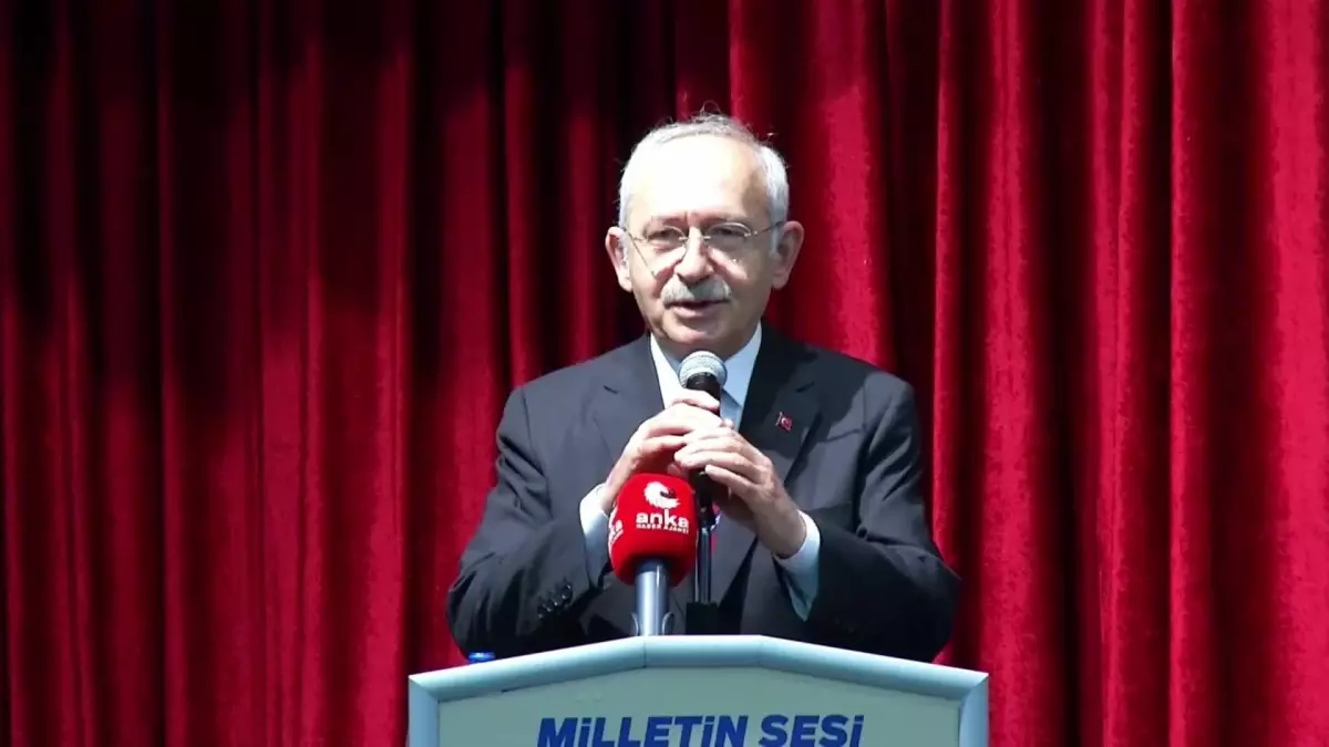 CHP Genel Başkanı Kılıçdaroğlu, Antalya\'da konuştu Açıklaması