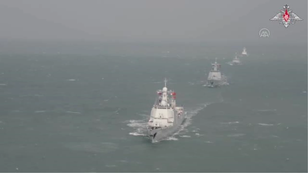 Rusya ile Çin donanmalarının Pasifik Okyanusu\'ndaki "Ortak Deniz" tatbikatı