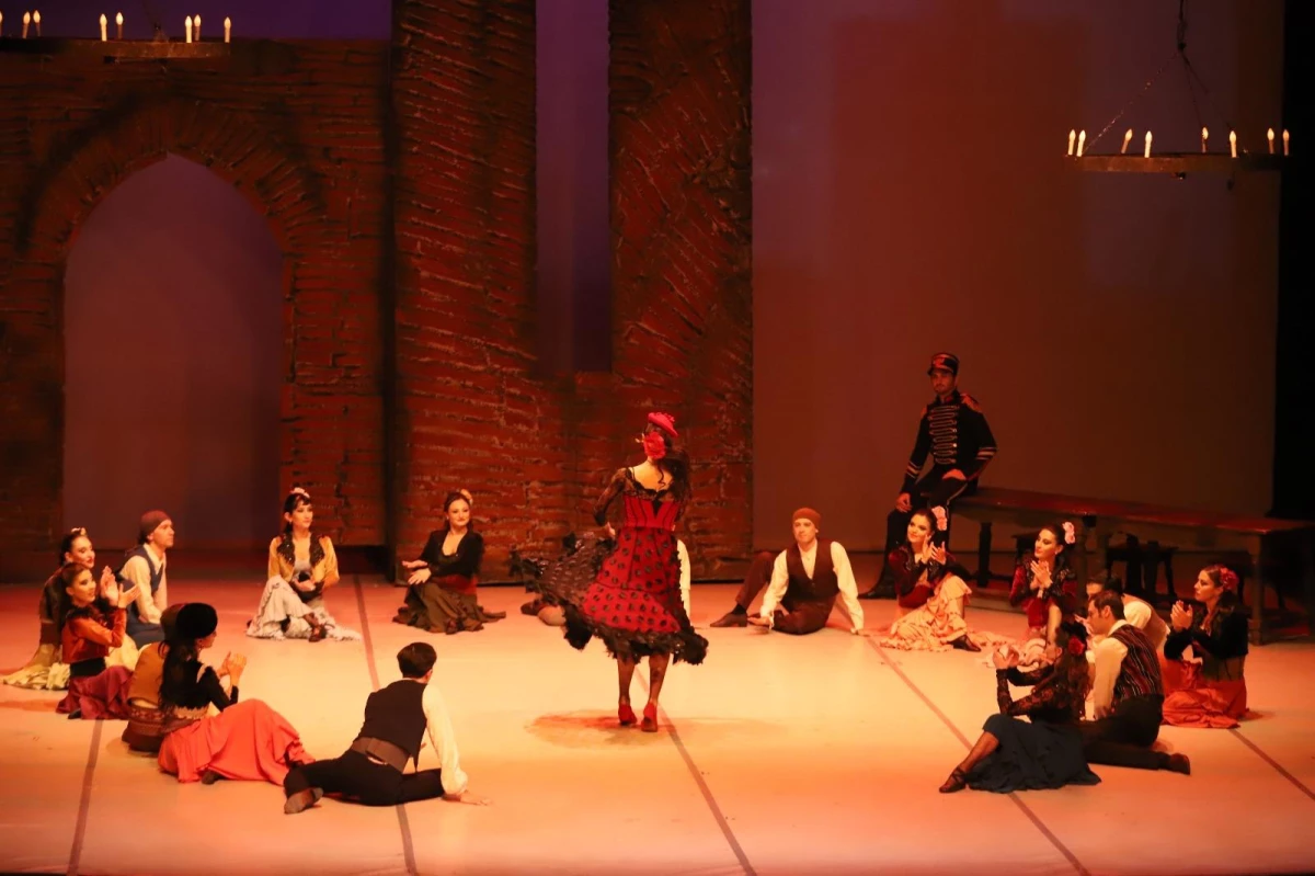 Samsun Devlet Opera ve Balesi "Carmen" balesini tekrar sahneledi