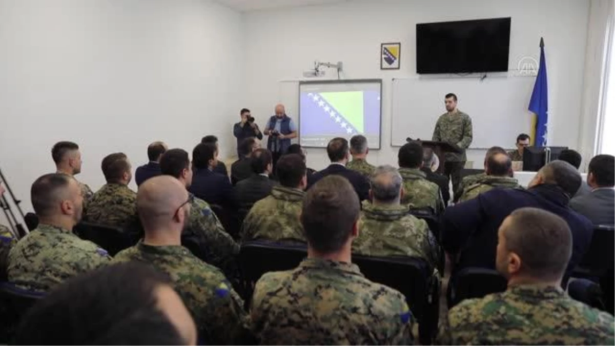 SARAYBOSNA - Türkçe öğrenen Bosna Hersekli askerlere sertifikaları takdim edildi