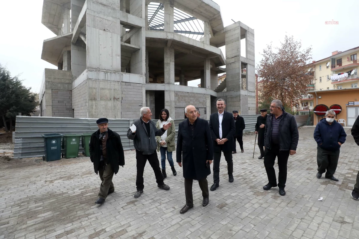 Yenimahalle Belediye Başkanı Yaşar, Cami ve Cemevi İnşaatlarını Denetledi