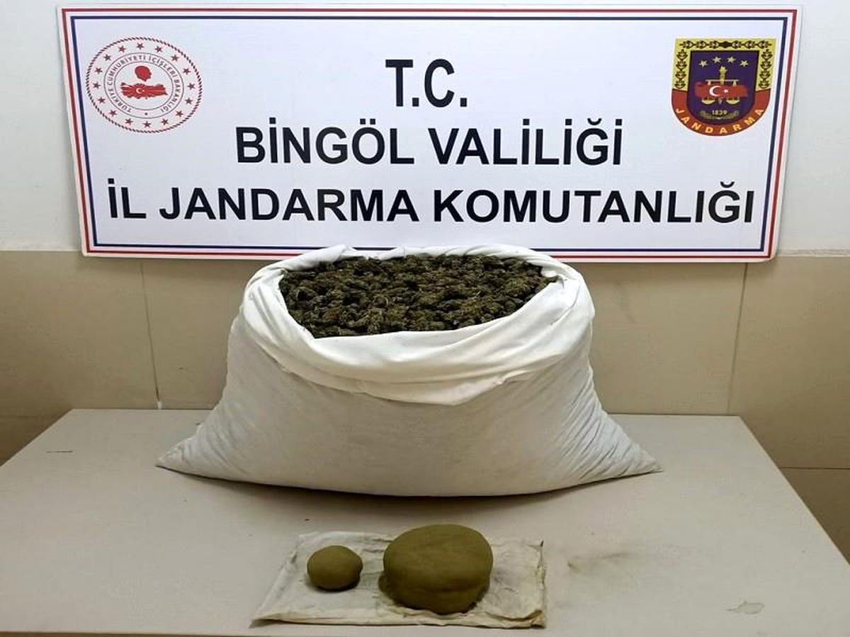 Bingöl\'de 13 kilo uyuşturucu ele geçirildi