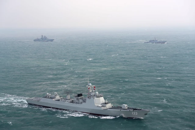 Çin-Rusya Ortak Deniz Tatbikatı