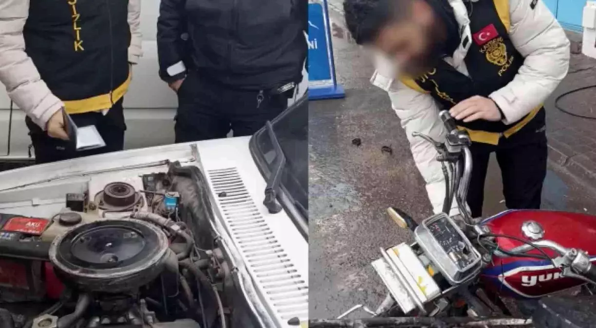 Kayseri polisi 1 haftada 54 hırsızlık olayını aydınlattı