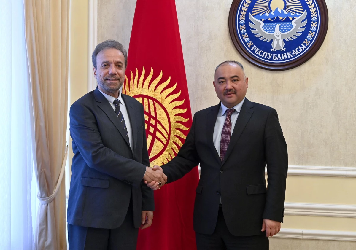 Kırgızistan Meclis Başkanı Şakiyev, TÜRKPA Genel Sekreteri Er\'i kabul etti