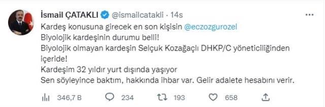 Özgür Özel ile Çataklı arasında 'kardeş' polemiği