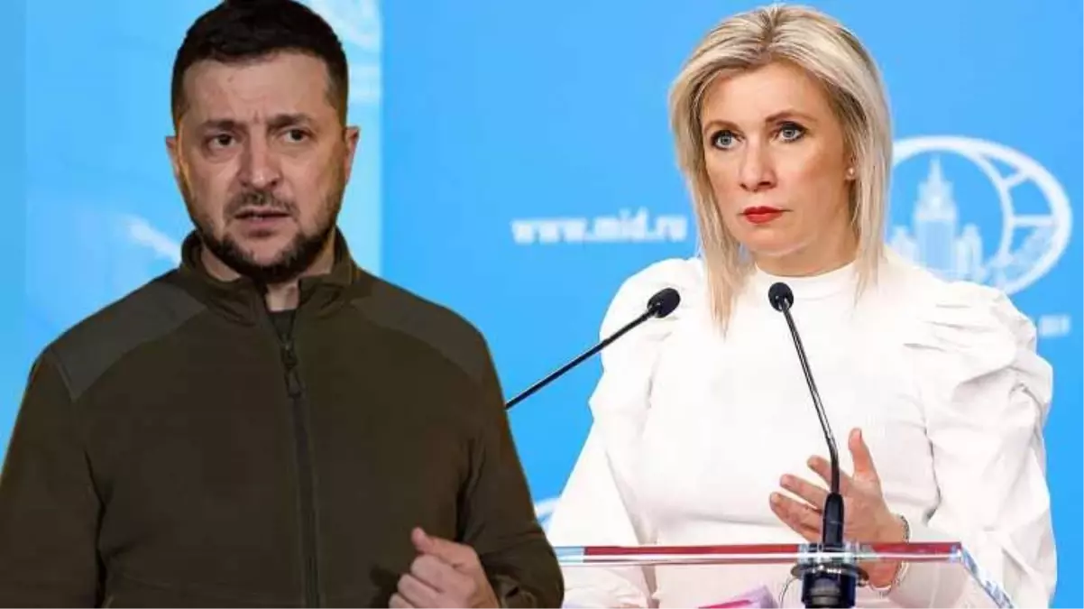 Rusya Dışişleri Bakanlığı Sözcüsü Zaharova, ABD\'yi ziyaret eden Ukrayna lideri Zelenski\'ye küfür etti