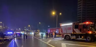 Sancaktepe TEM'de cip ile otomobil çarpıştı: 1 yaralı