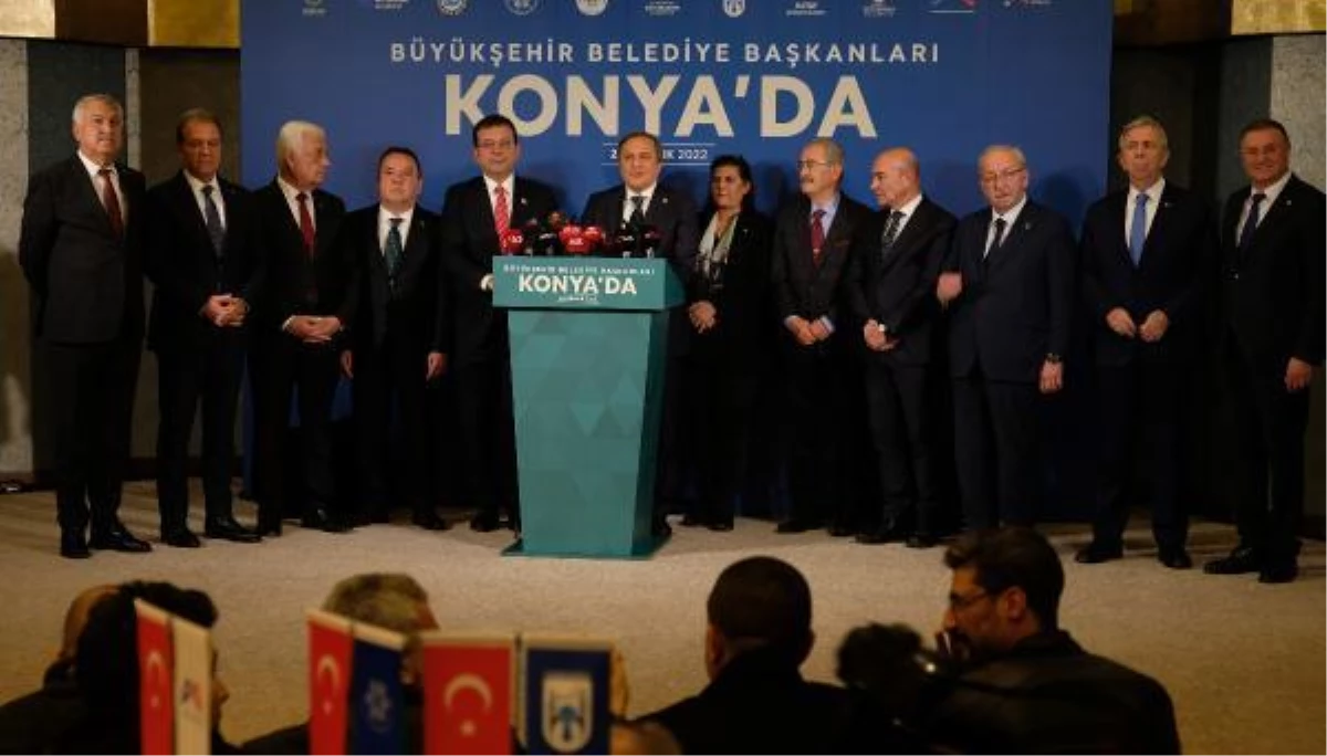 CHP\'li büyükşehir belediye başkanlarının Konya programı sona erdi