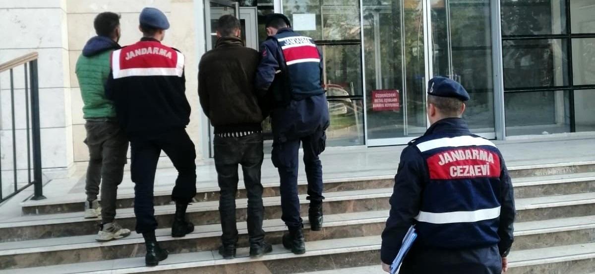 Çine\'de inşaattan malzeme çalan hırsızlar tutuklandı