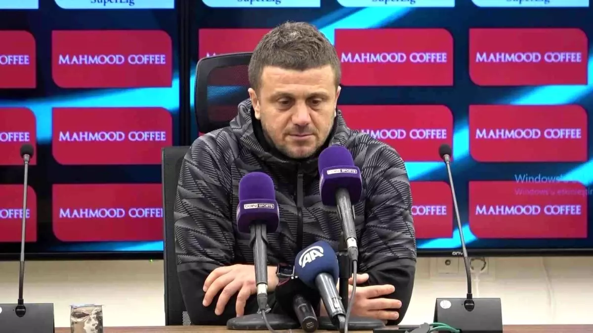 Hakan Keleş: 'Deplasmanda 1 puan bizim için çok iyi'