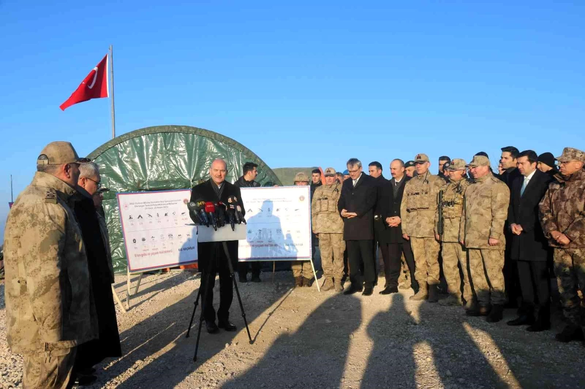 "Eren Abluka Sonbahar Kış-18 Şehit Jandarma Teğmen Hubeyib Turan Operasyonu" başlatıldı (2)