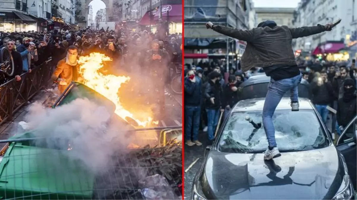 Paris\'i kana bulayan adam hakkında kan donduran detay! Kılıçla göçmen kampını basmış