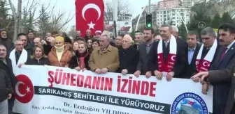 Şehitler anısına 'Sarıkamış Şehitleri Sokağı' açıldı